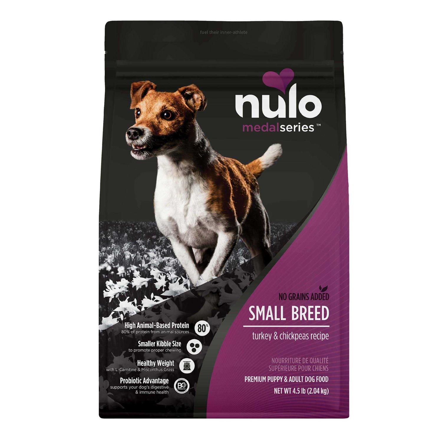 Nulo MedalSeries Turkey Small Breed Adult Dry Dog Food - Healthber
