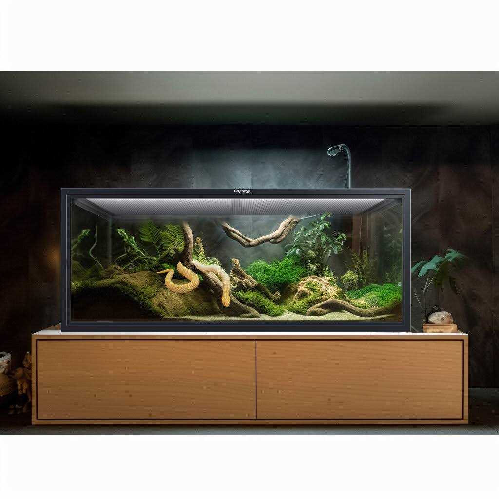 Phailozoo 85 Gallon Reptile Tank - Healthber