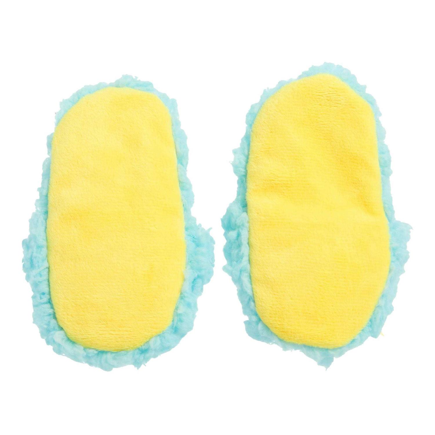 BARK Plush Dog Toys Yippy & Skippy Slippies with Squeakers and Crazy Crinkle - Healthber