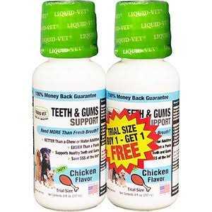 Liquid-Vet Teeth and Gums Support Dog Formula - Healthber
