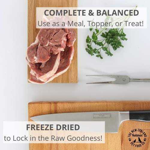 New Zealand Natural Pet Food Meow Lamb & King Salmon Freeze-Dried Cat Food - Healthber