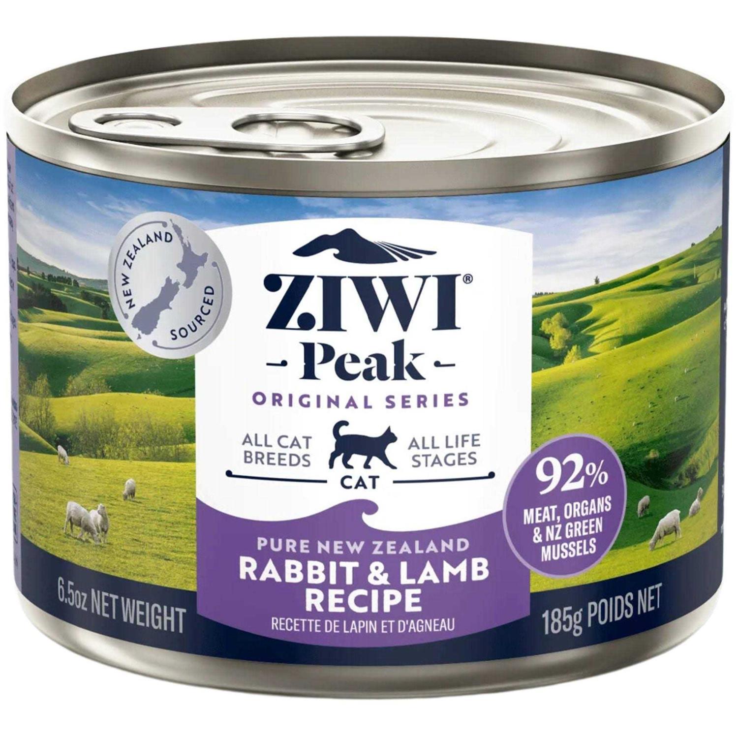 Ziwi Peak Rabbit & Lamb Recipe Canned Cat Food - Healthber