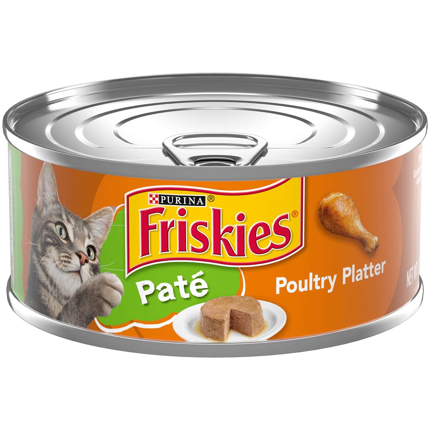 Friskies Poultry Platter Pate Cat Food - Healthber