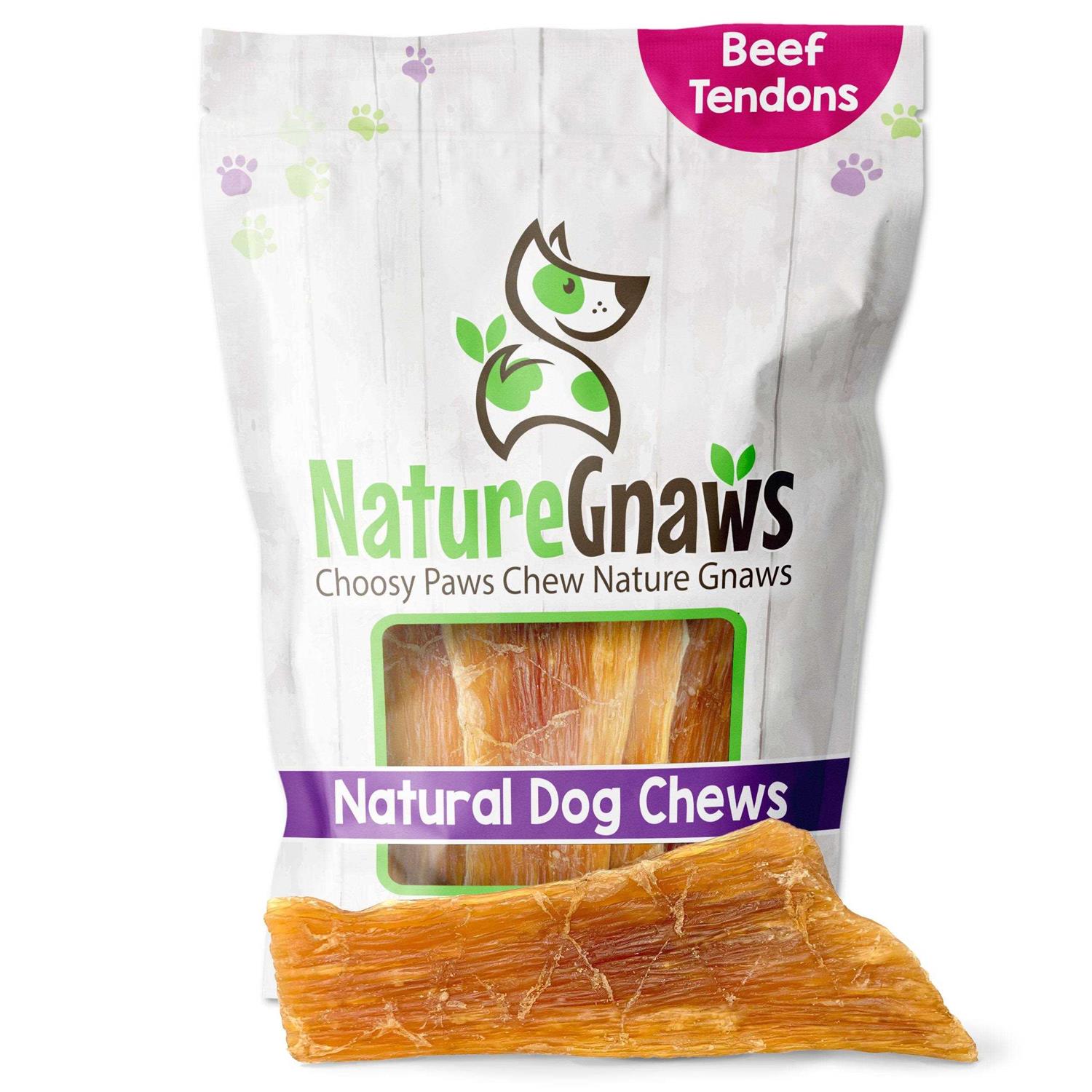 Nature Gnaws Beef Tendon Natural Dog Chews - Healthber