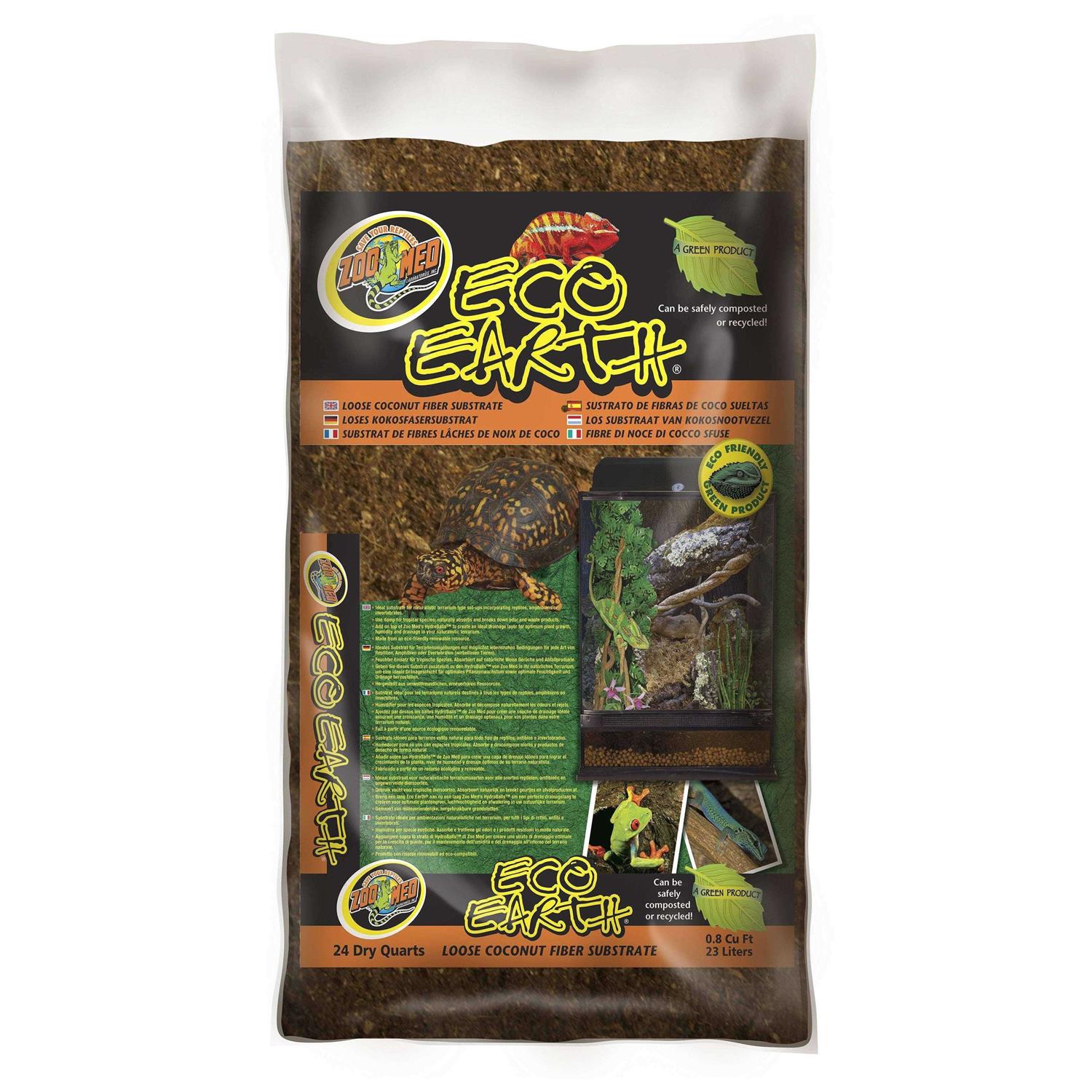 Zoo Med Eco Earth Loose Coconut Fiber Substrate - Healthber