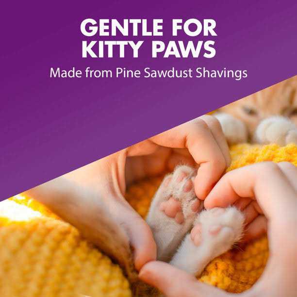 Feline Pine Clumping Cat Litter - Healthber