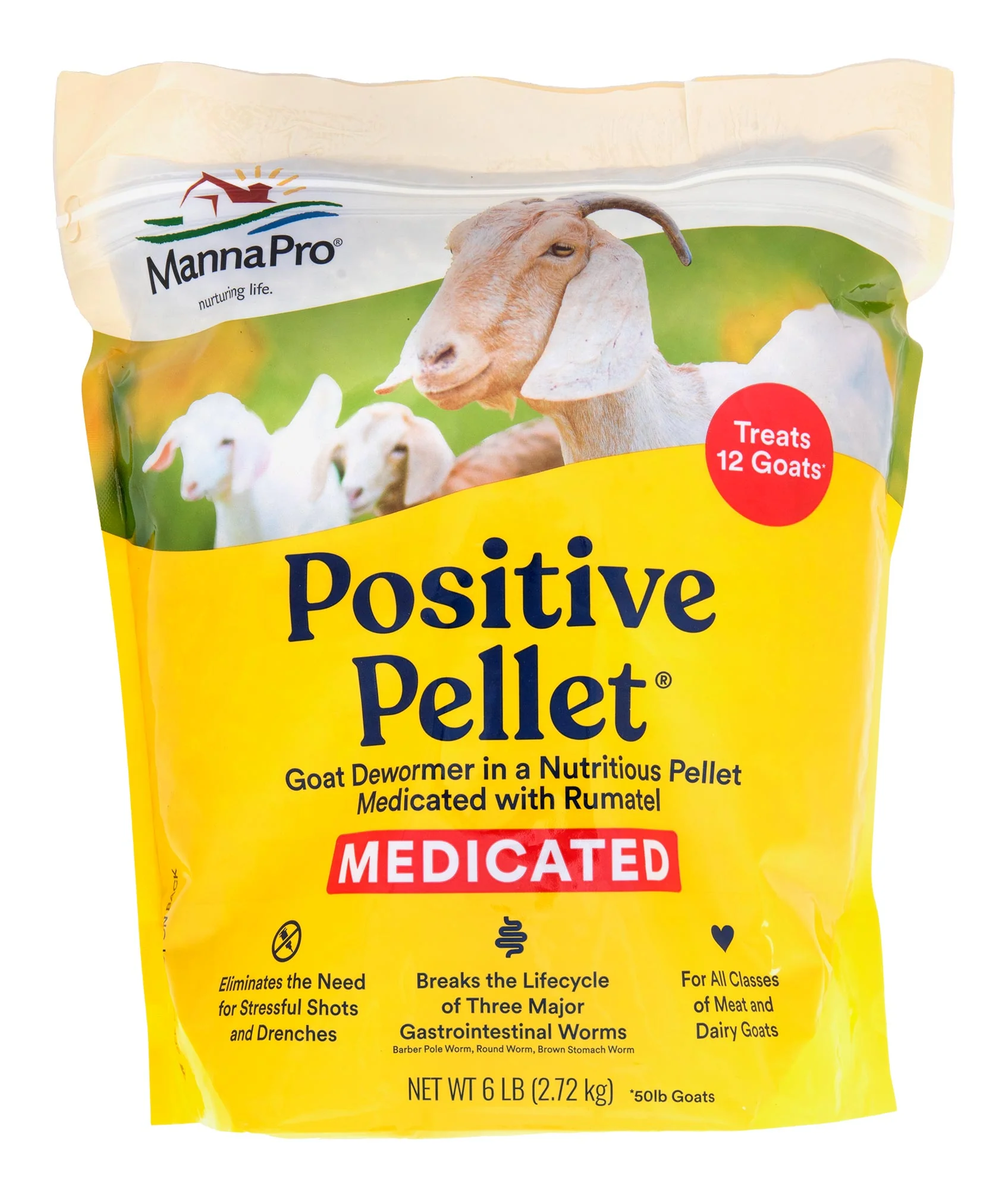 Positive Pellet Goat Dewormer - Healthber