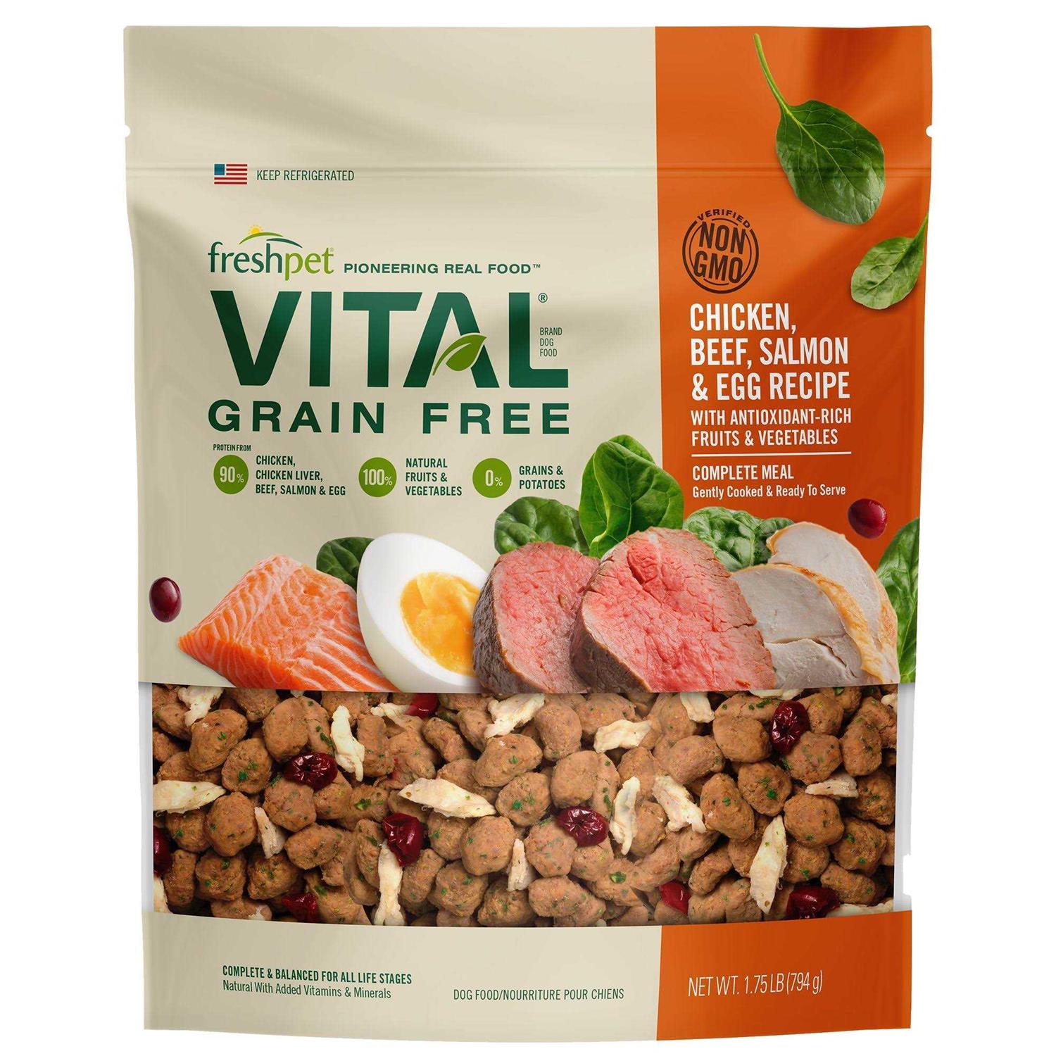 Freshpet Vital Complete Meals Grain-Free Chicken - Healthber