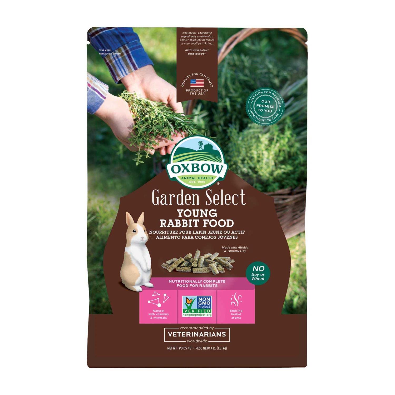 Oxbow Garden Select Young Rabbit Food - Healthber