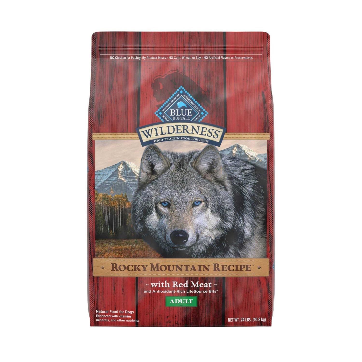 Blue Buffalo Wilderness Rocky Mountain Recipe Dog Food - Healthber