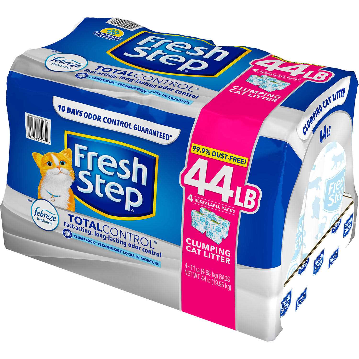 Fresh Step Total Control Scented Litter Febreze - Healthber