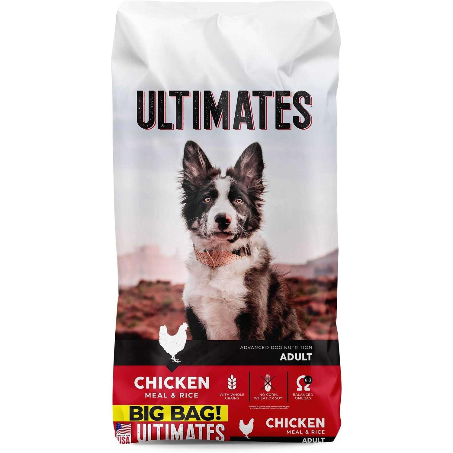Ultimates Chicken Meal & Rice Dry Dog Food - Healthber