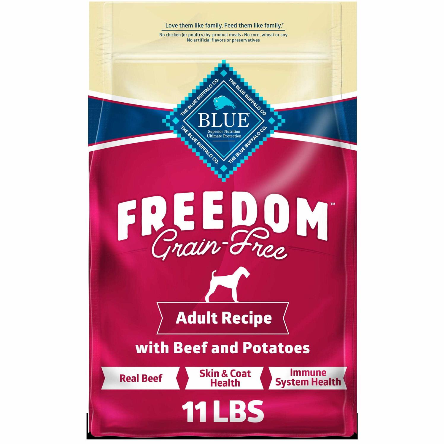 Blue Buffalo Freedom Adult Free Dog Food - Healthber