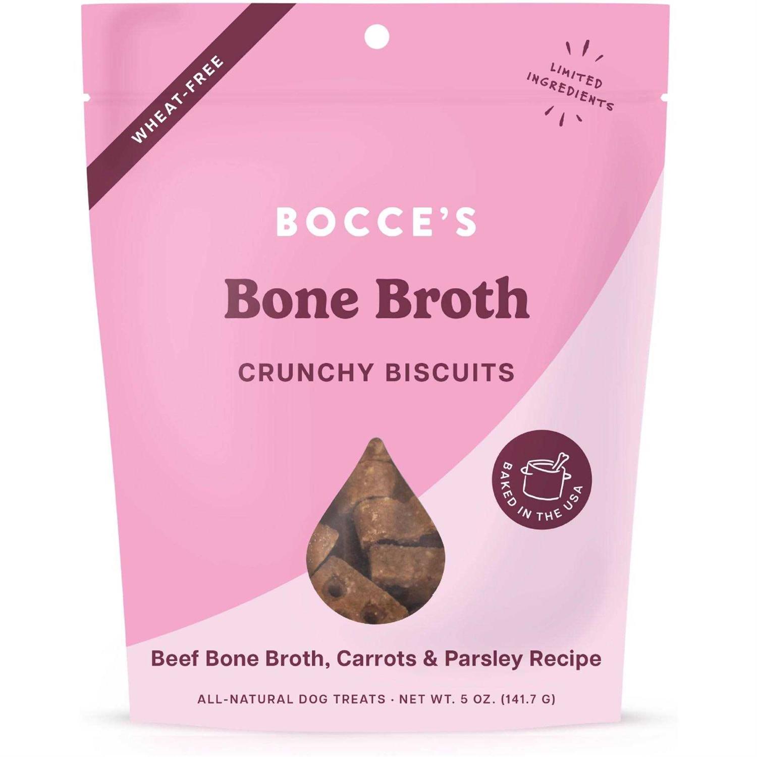 Bocce’s Bakery Bone Broth Dog Treats - Healthber