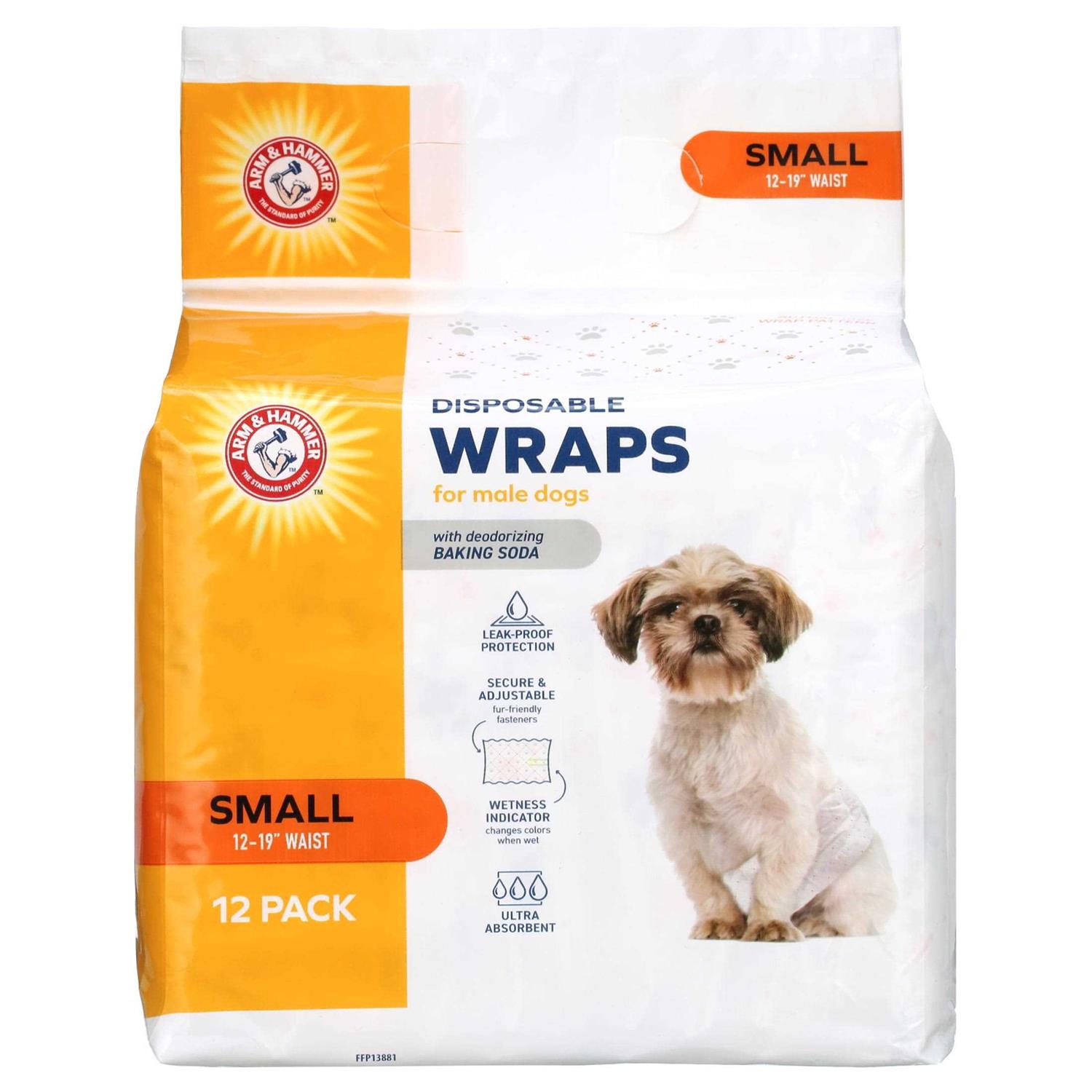 Arm & Hammer for Pets Male Dog Wraps 12 - Healthber