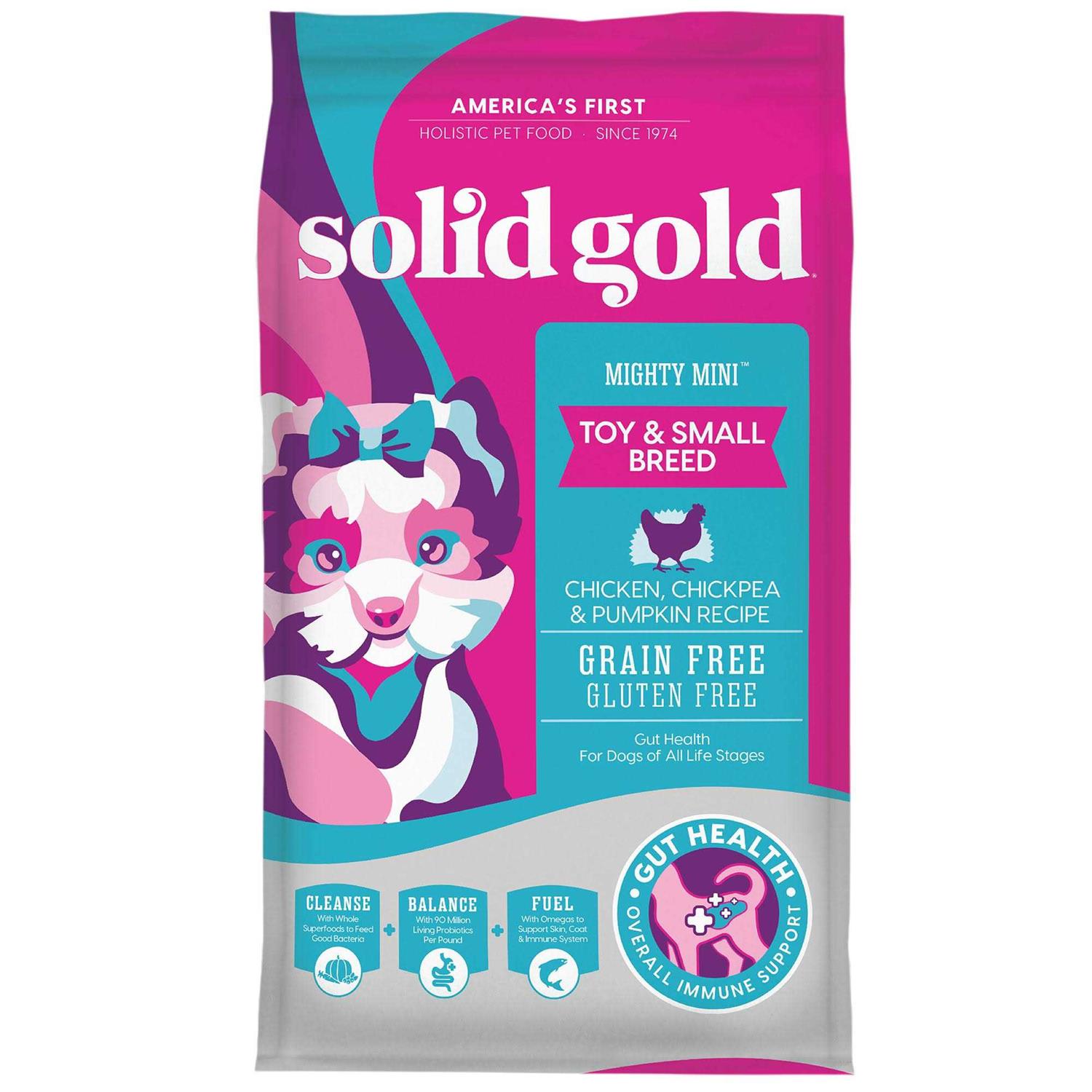 Solid Gold Mighty Mini Small-Breed Grain-Free Dog Food - Healthber