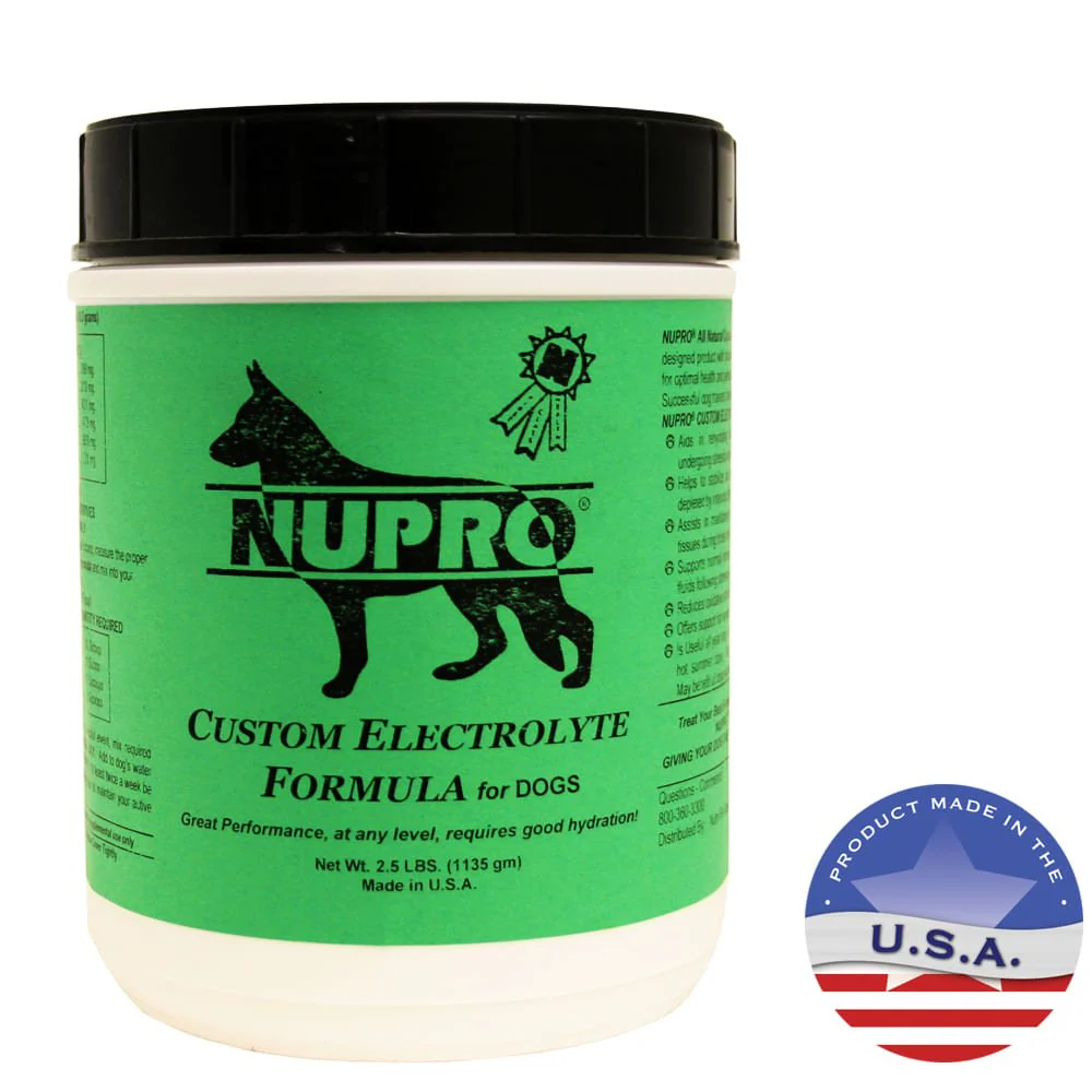 Nupro Electrolyte Formula for Dogs, 2.5 lb - Healthber