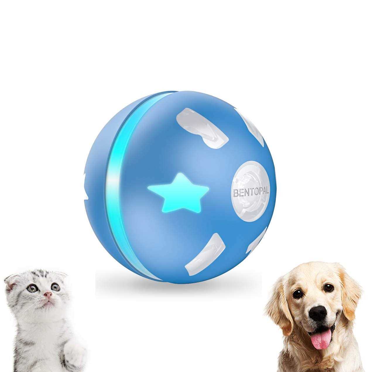 PetDroid Interactive Dog Toys Dog Ball Durable Motion Activated Automatic Rolling Ball Toys for Puppy/Small/Medium/large Dogs,US - Healthber