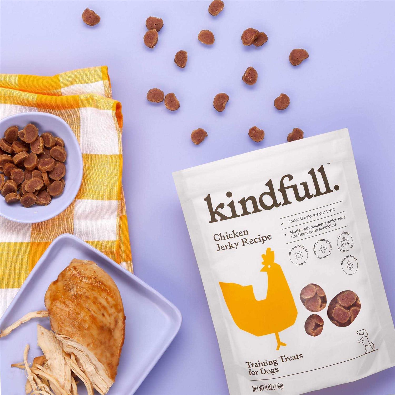 Kindfull Chicken Jerky Recipe Dog Treats - Healthber