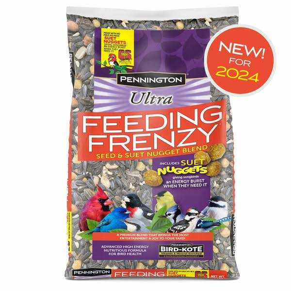 Pennington Feeding Frenzy Seed & Suet Nugget Blend - Healthber