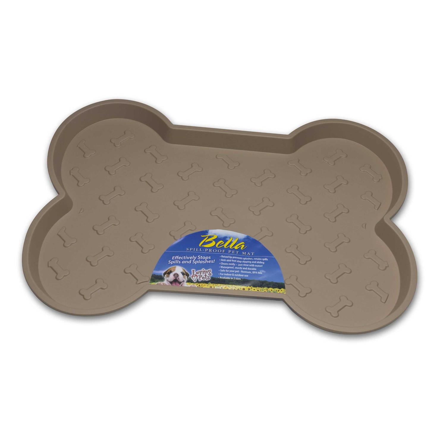 Loving Pets Bella Spill-Proof Dog Mat - Healthber