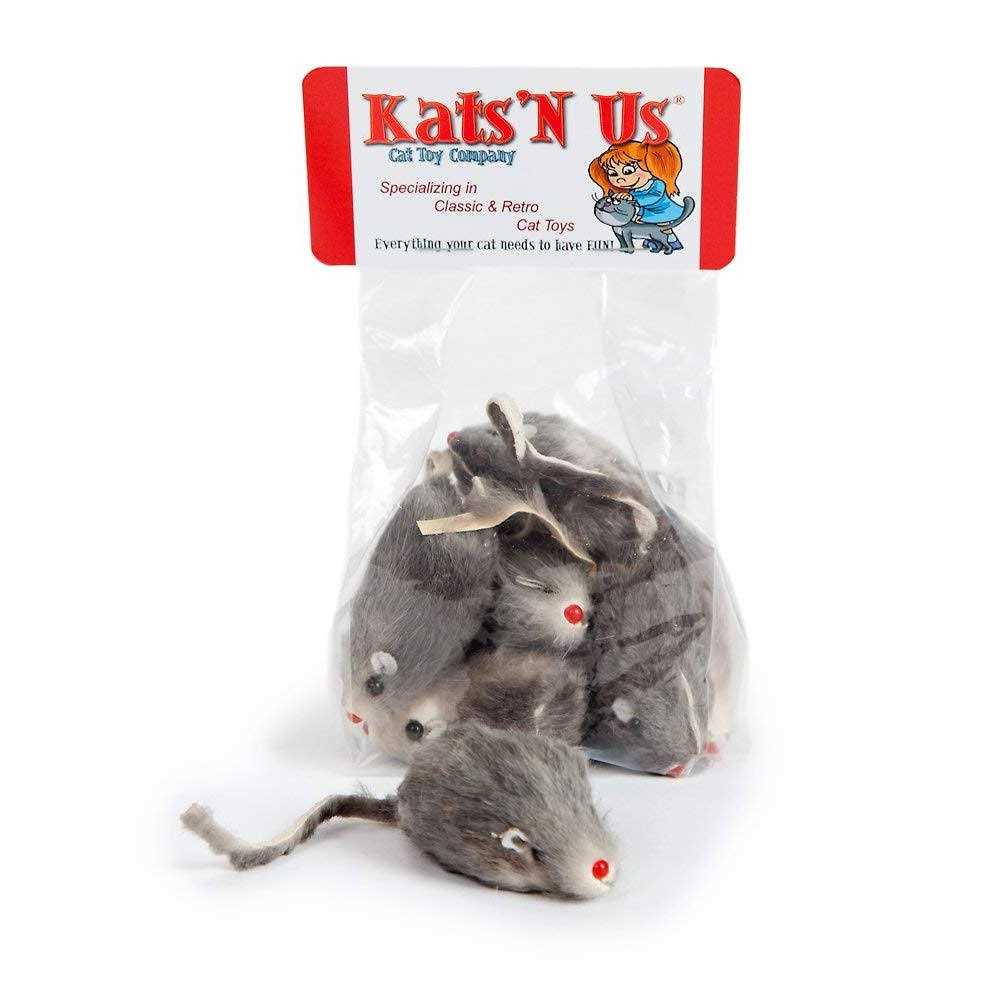 Kats ‘N Us Mouse Cat Toy Pak - Healthber
