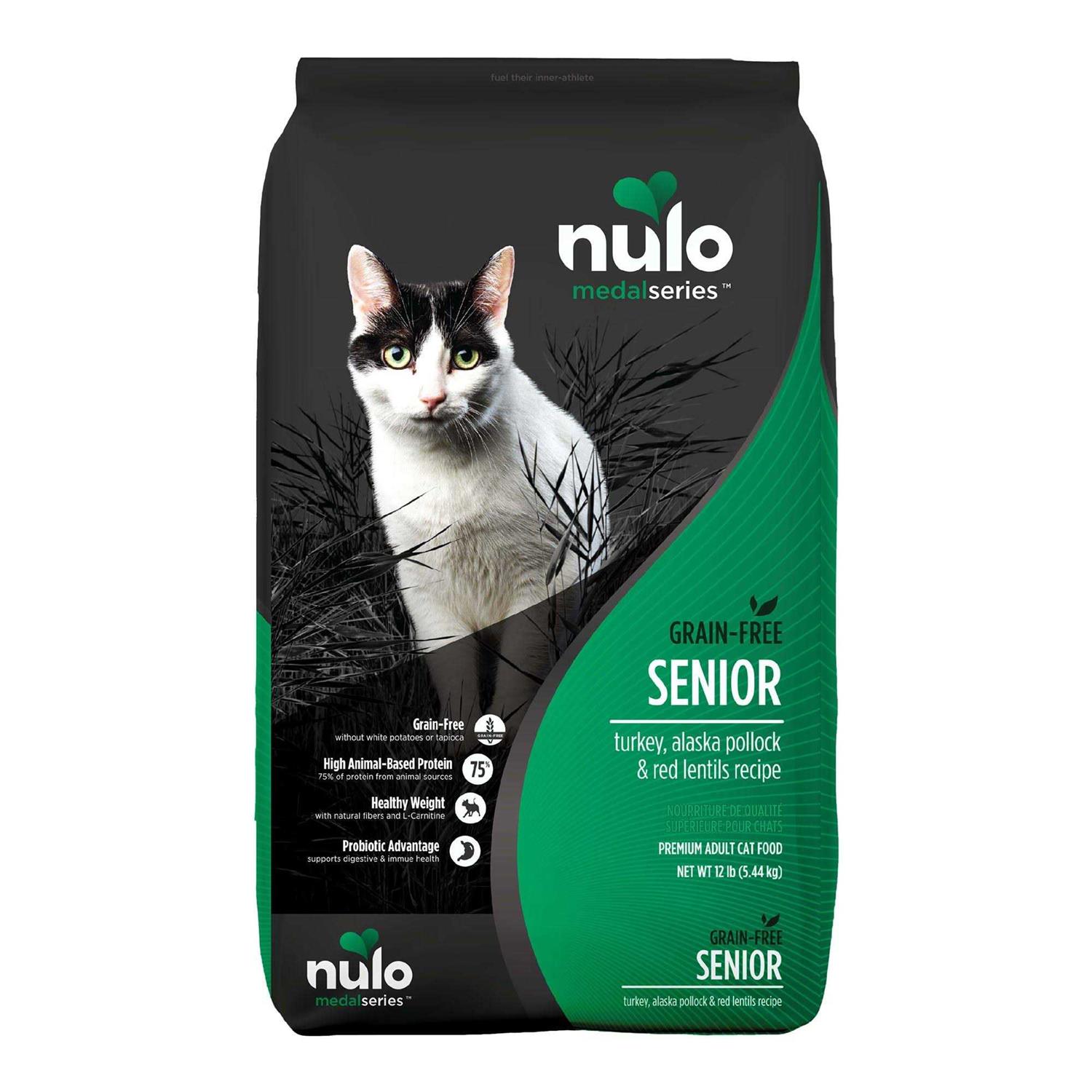 Nulo MedalSeries Adult Dry Cat Food Grain Free, Turkey and Polluck - Healthber