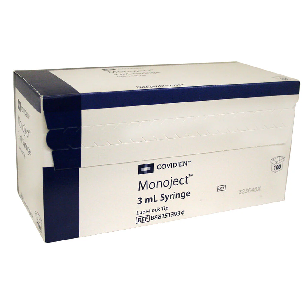 Rx Monoject Luer-Lock (LL) Syringes - Healthber