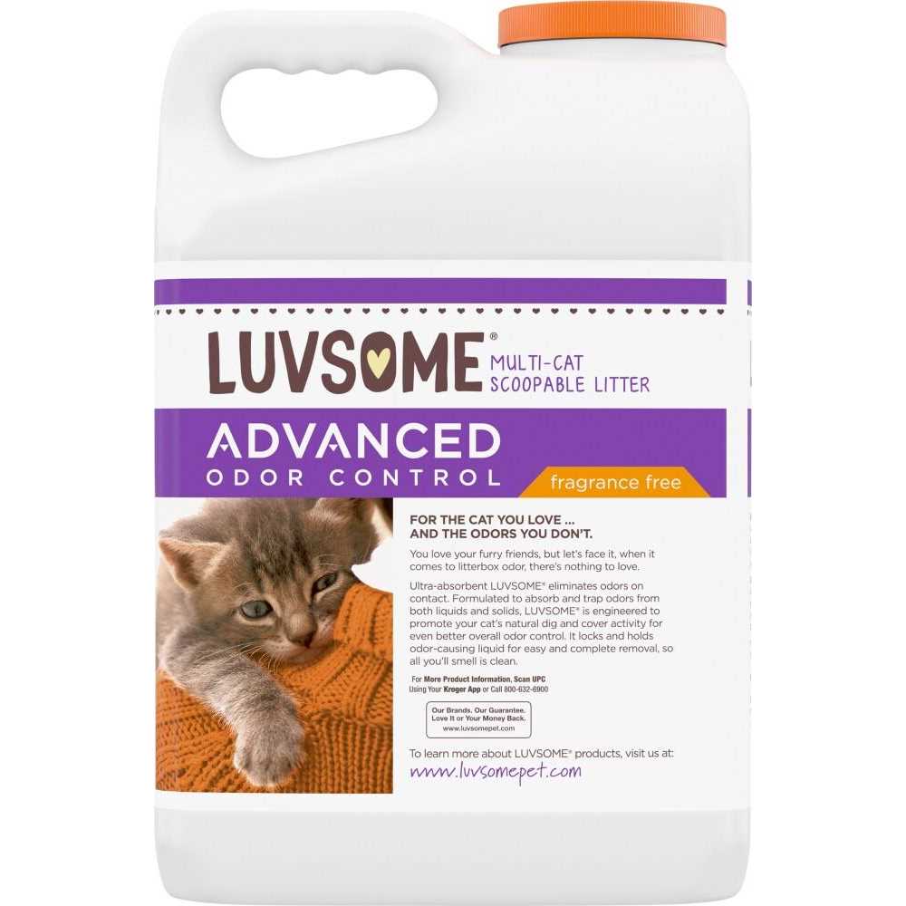 Luvsome Multi-Cat Scoopable Litter - Healthber