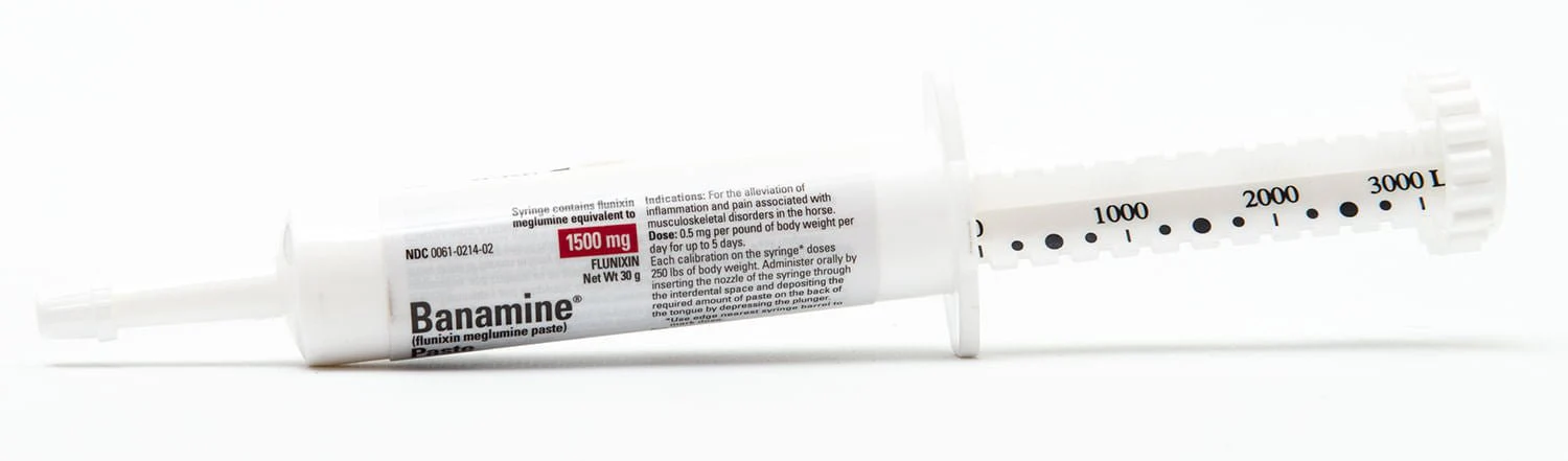 Rx Banamine (flunixin meglumine paste) Oral Paste for Horses - Healthber