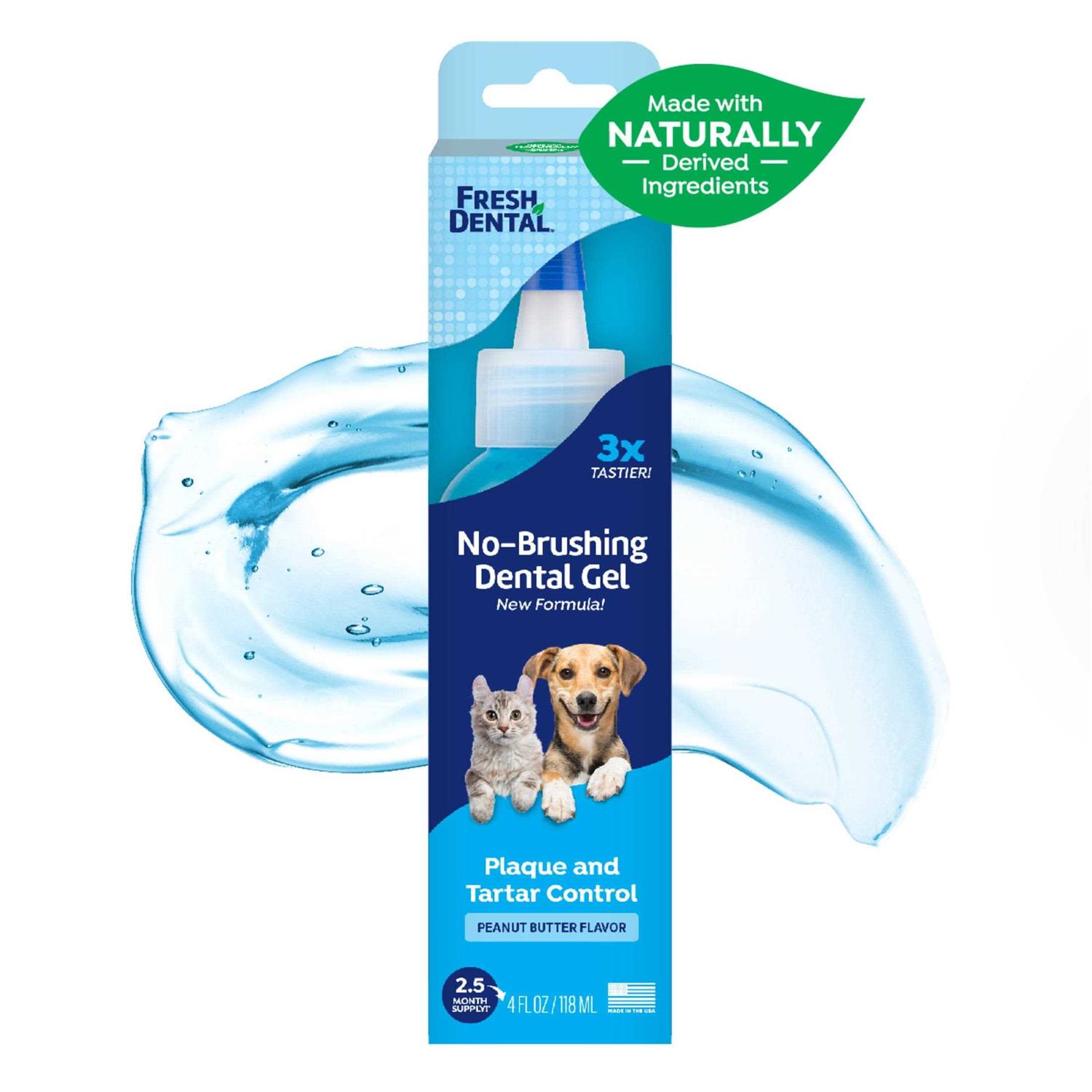 Naturel Promise Promise Fresh Dental No Brushing Gel Toothpaste for Dogs & Cats - Healthber