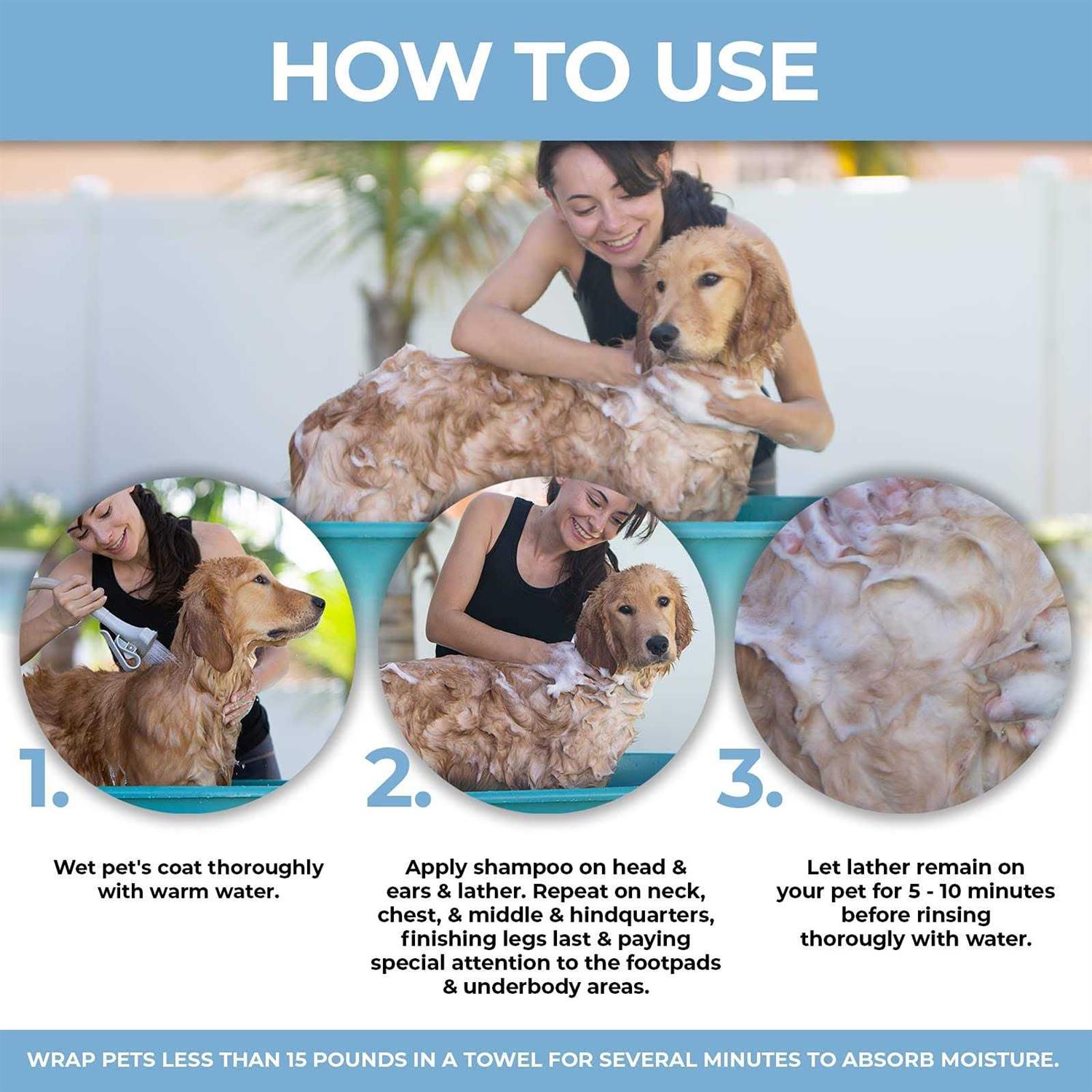 Veterinary Formula Clinical Care Flea Tick Shampoo - Healthber