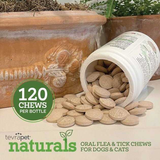 TevraPet Oral Flea & Tick Chews for Dogs & Cats - Healthber