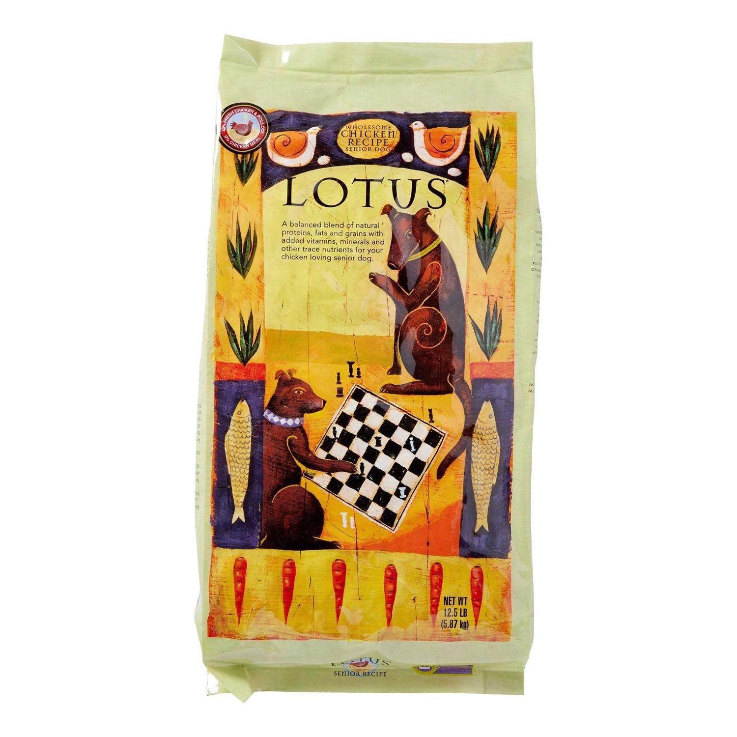 Lotus Dry Senior Dog Food - Healthber