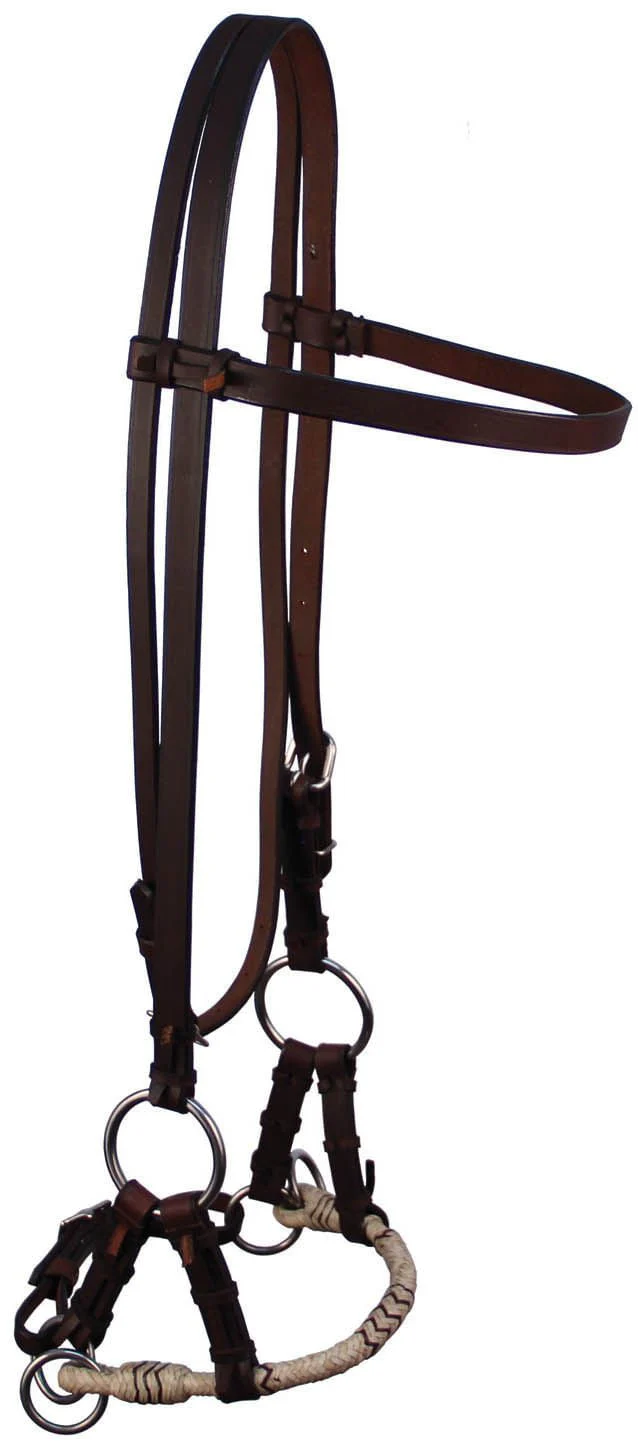Rawhide Nose Side Pull - Healthber
