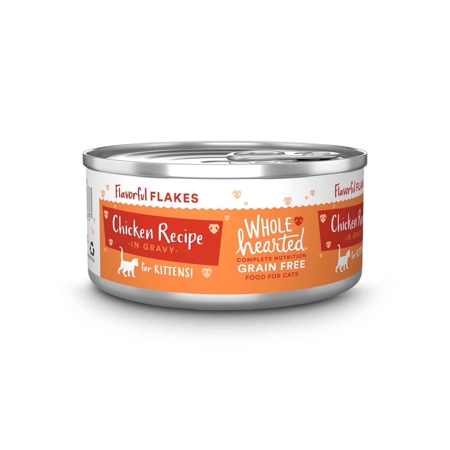 WholeHearted Free Chicken & Liver Recipe Gravy Wet Cat Food - Healthber