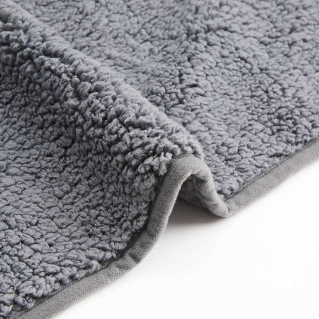 Grey Sherpa Waterproof & Leakproof Dog Blanket by allisandro Petproof Cover for Sofa - Healthber