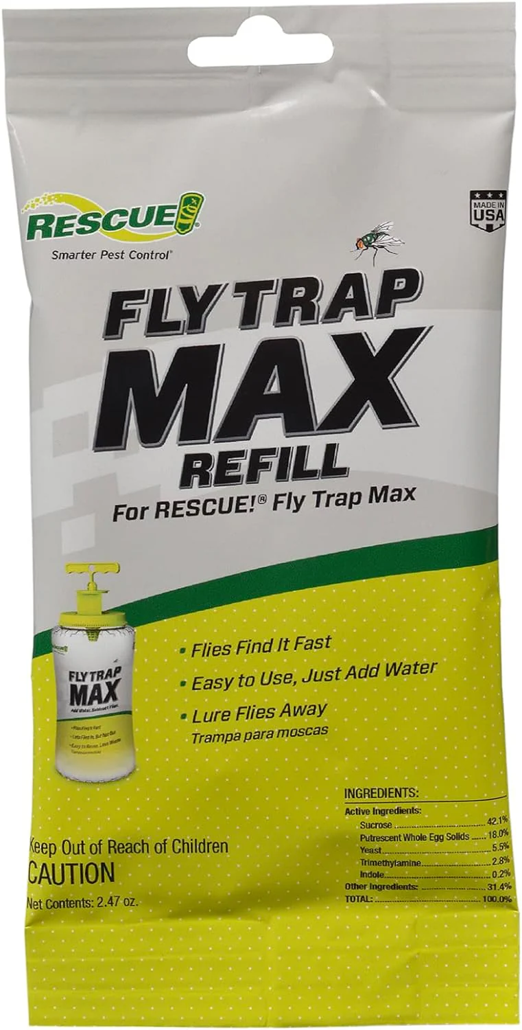 Rescue! Fly Trap Max, Refill - Healthber