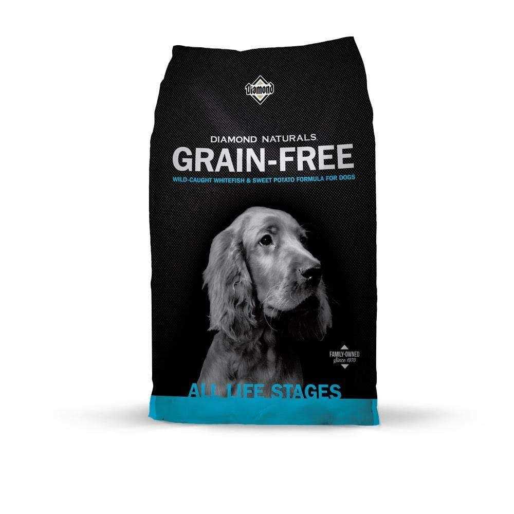 Diamond Naturals Grain Free Whitefish & Sweet Potato Dry Dog Food - Healthber