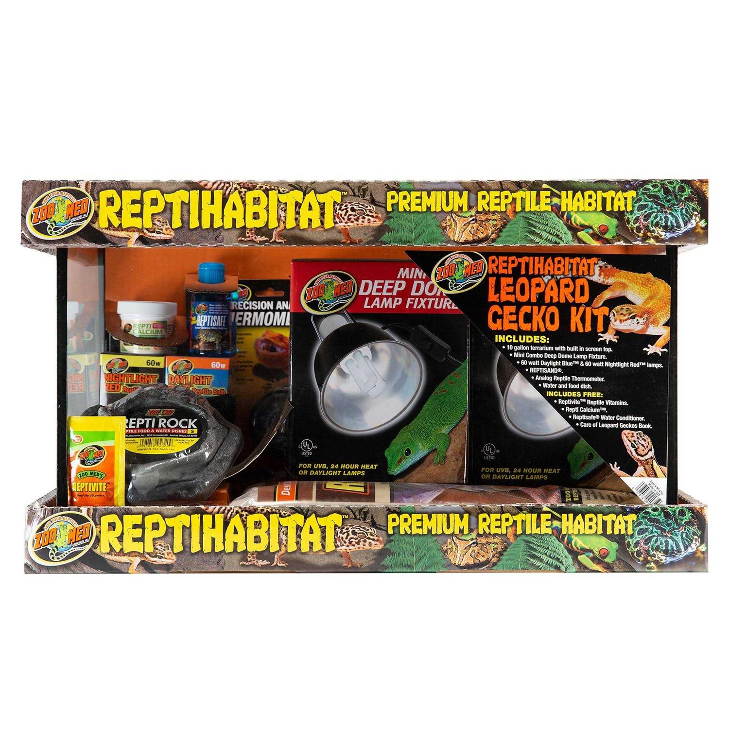 Zoo Med ReptiHabitat Leopard Gecko Kit - Healthber