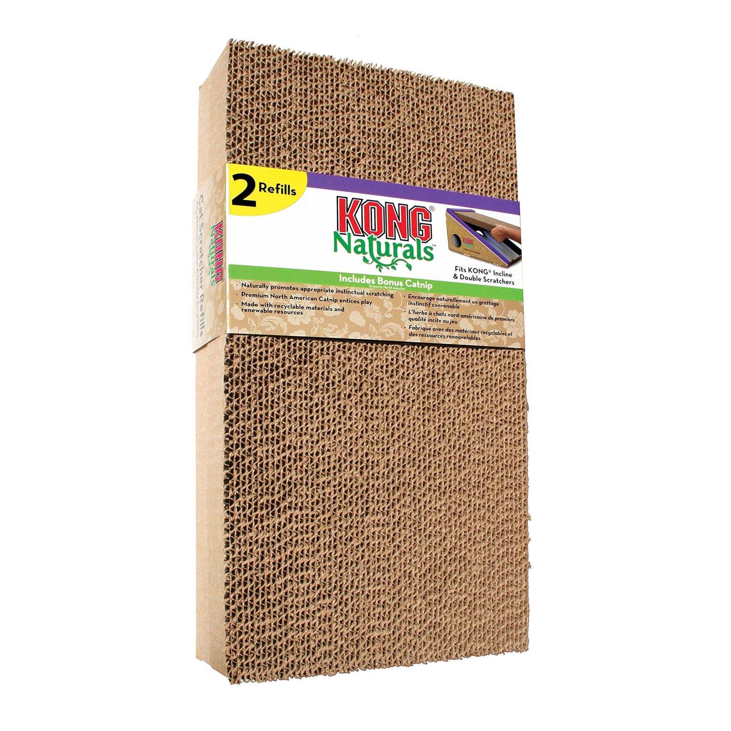 KONG Scratcher Refill for Incline-Double Scratcher - Healthber
