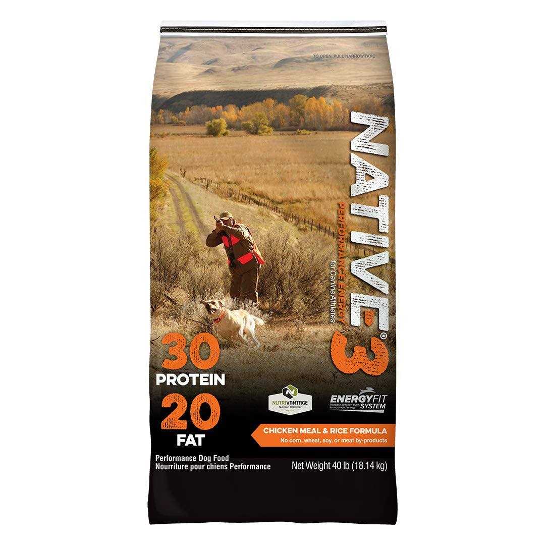 Kent Native Level 3 Performance Dog Food 40 Pounds - Healthber