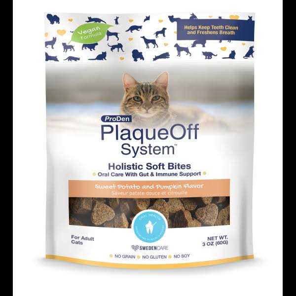 ProDen Cat Plaqueoff Bites Gut 3oz - Healthber