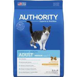Authority Everyday Health Cat Dry Food Chicken and Rice - Healthber