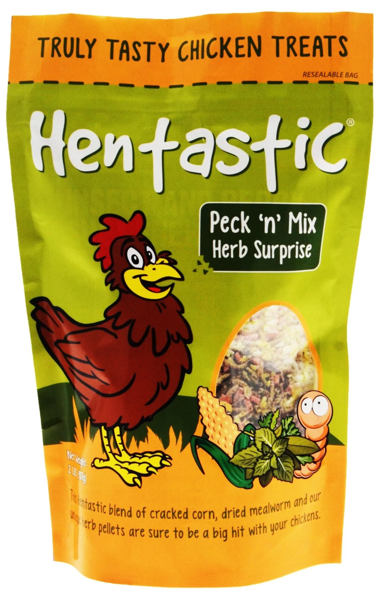Hentastic Peck 'n' Mix Herb Surprise, 2 lbs - Healthber