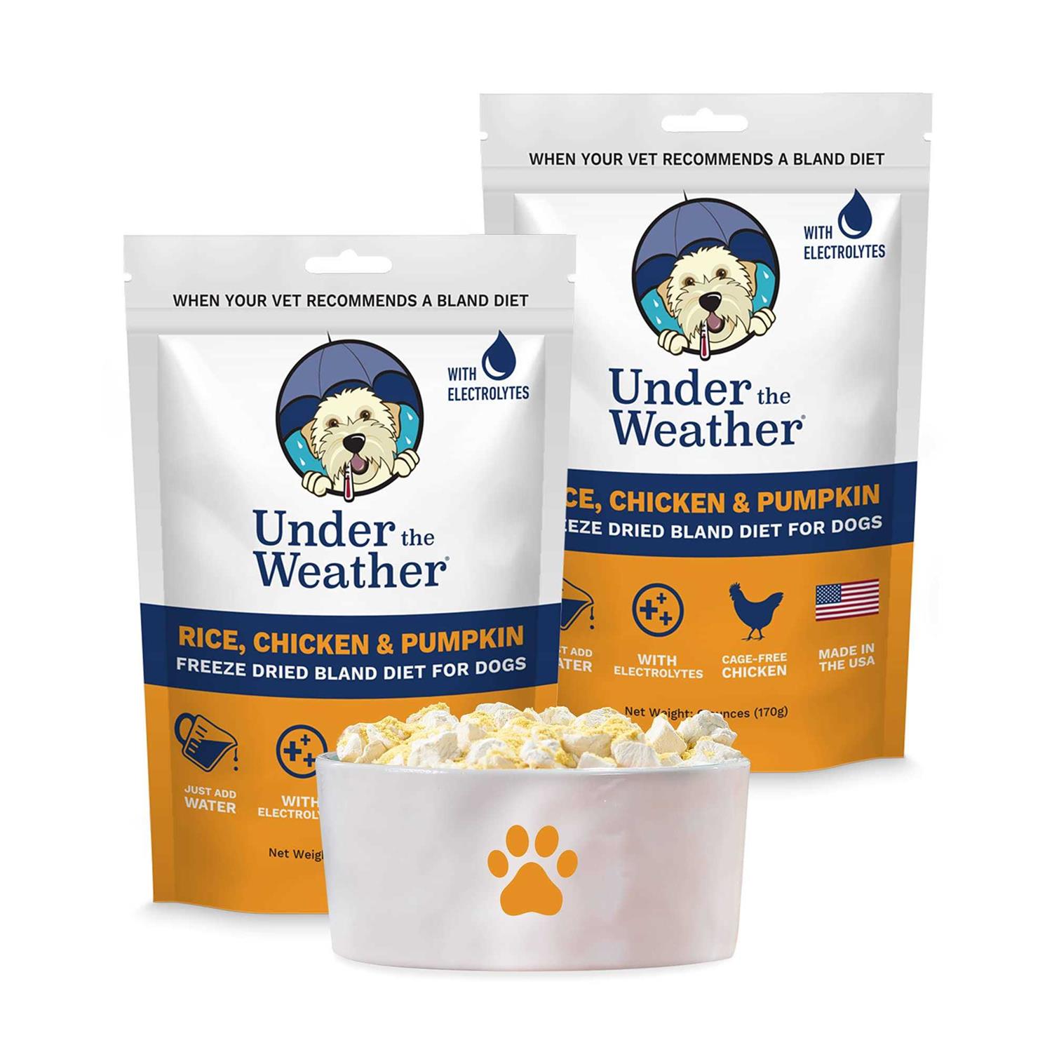 Under the Weather Chicken & Rice Bland Diet for Dogs - Healthber