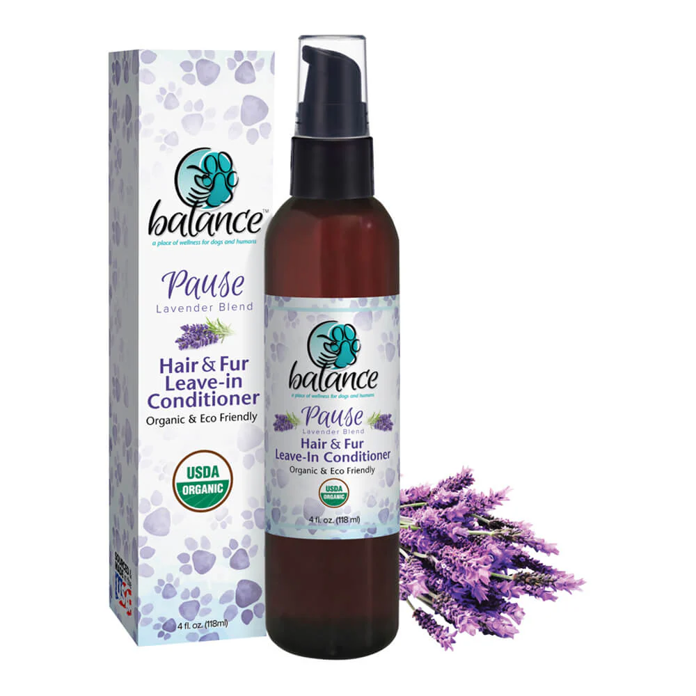 Pause-Organic Hair & Fur Leave-In Conditioner, 4 oz - Healthber