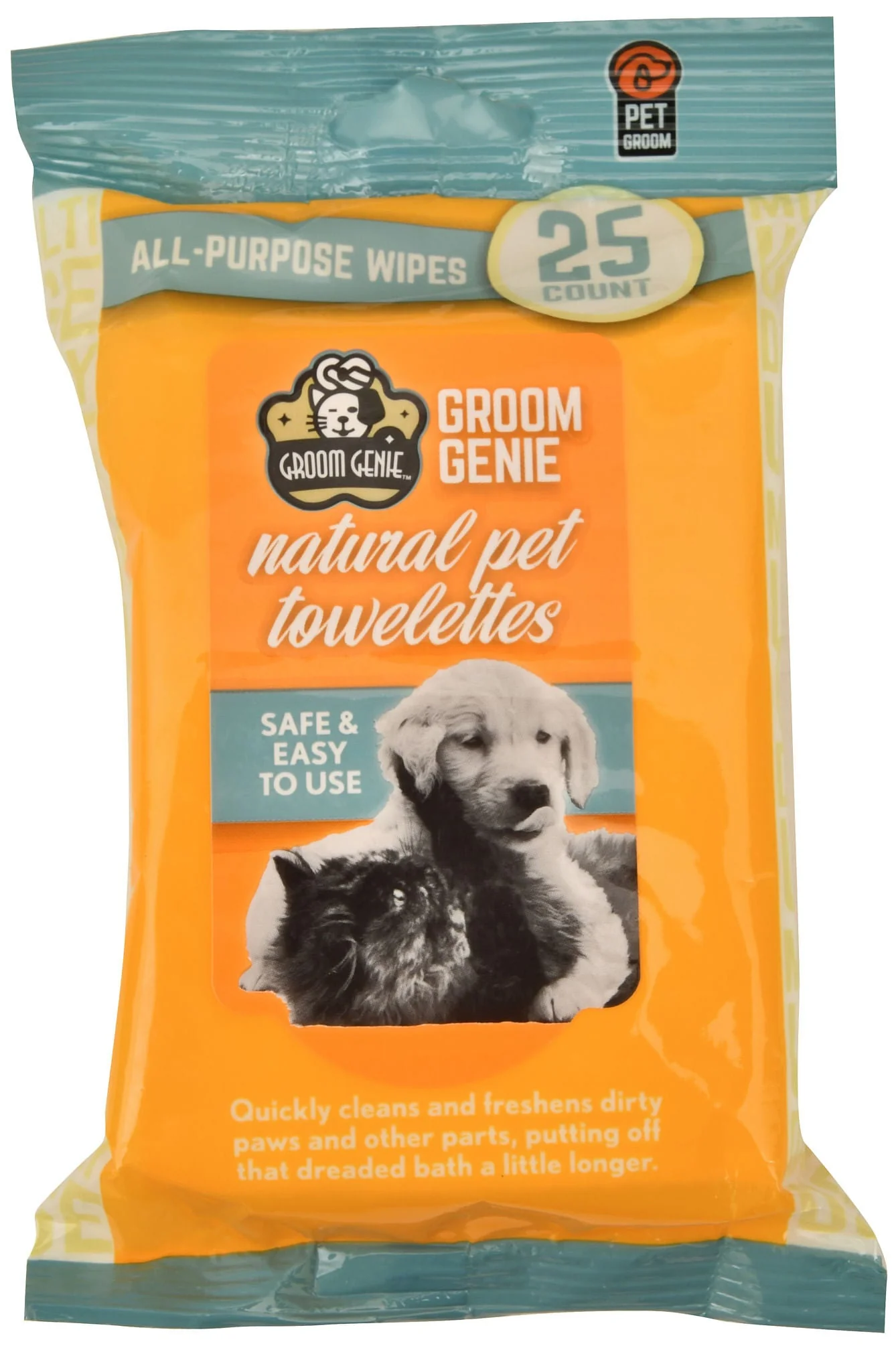 Groom Genie Everyday Clean Pet Wipes - Healthber