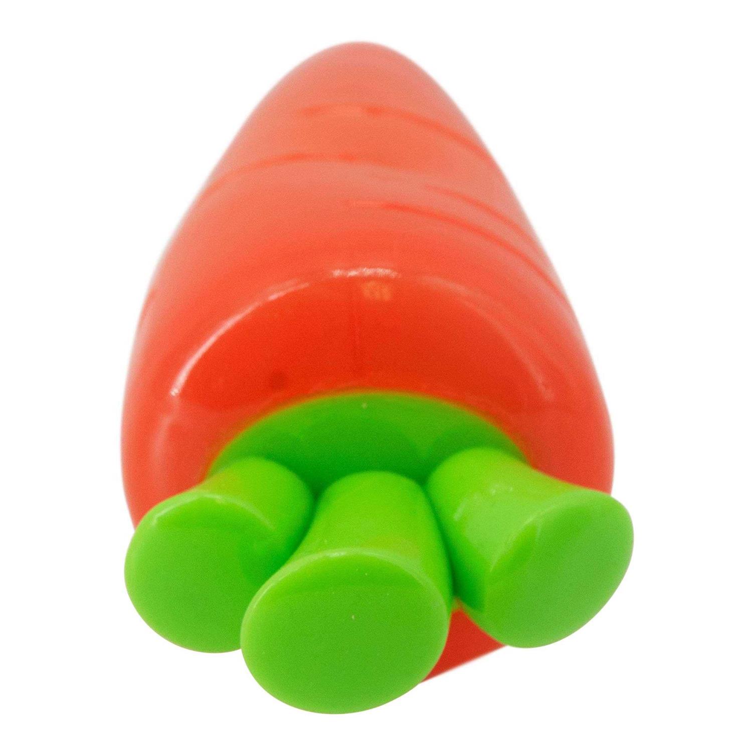 Petstages Crunch Veggies Carrot Dog Chew Toy - Healthber