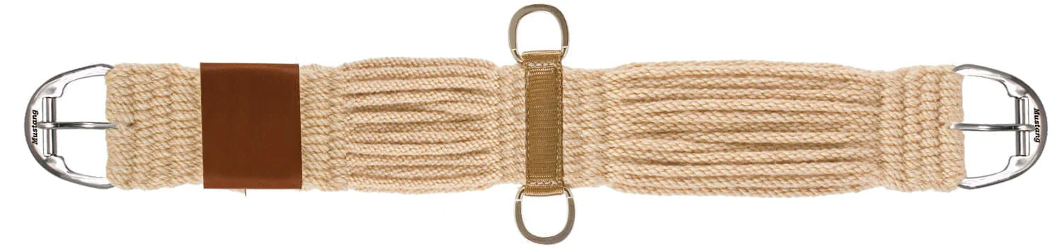 Mustang Mohair Pro-Roller Straight Cinch, Brown - Healthber